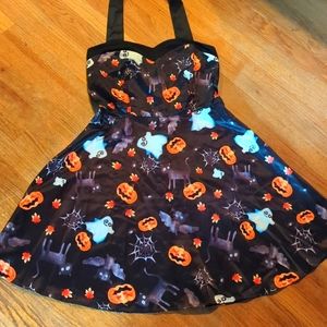 Halloween halter dress